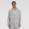French Terry Logo Hoodie Hoody Men-Grey