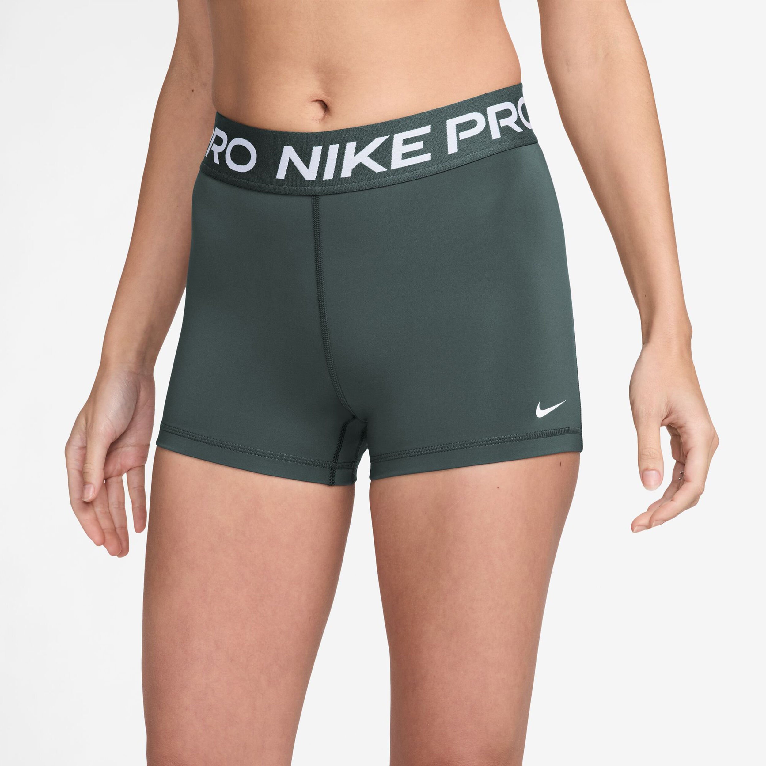 Pro 365 3in Ball Shorts Women Green White