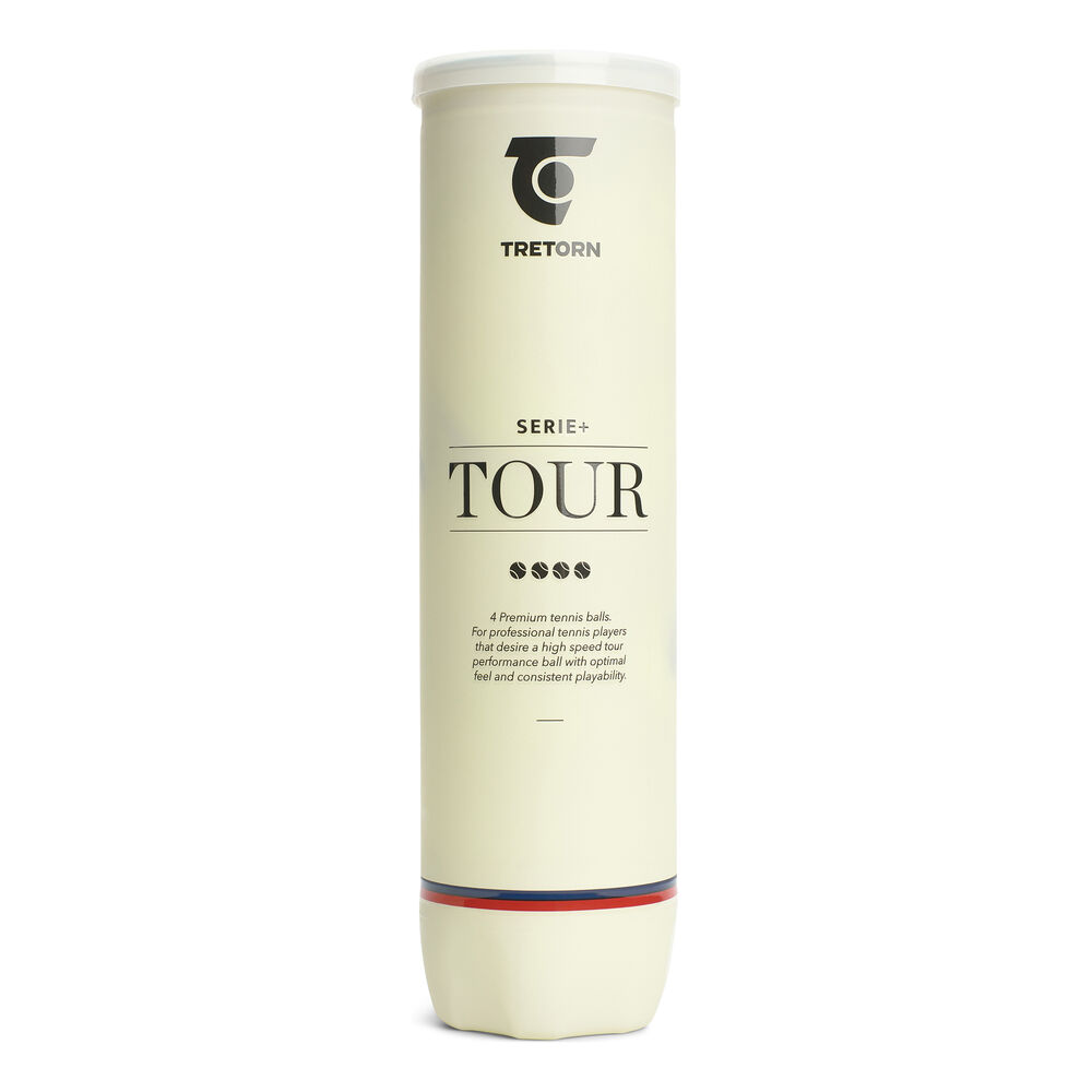 Tretorn Serie+Tour 4 Ball Tube