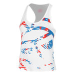 BIDI BADU Clothing BIDI BADU Tadisa Lifestyle Tank Top Women-blue, red