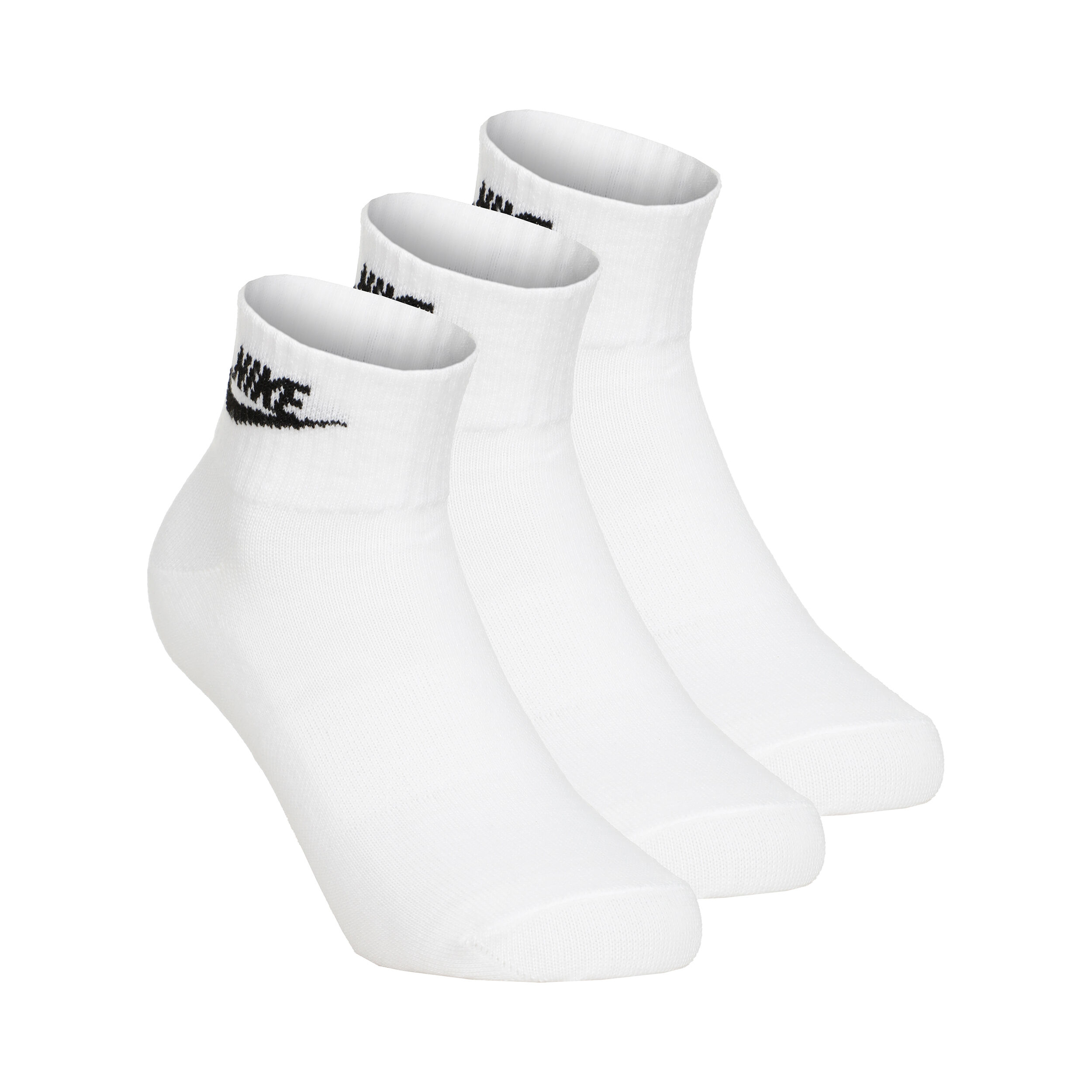 New Essential Ankle Tennis Socks White