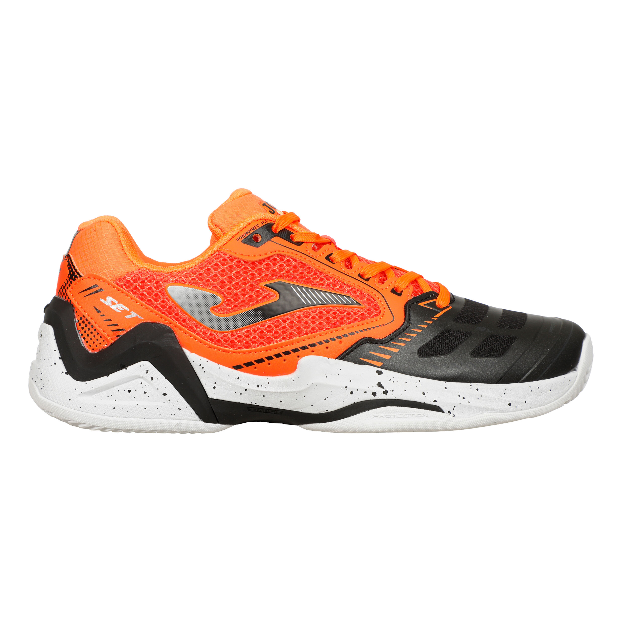 Set Clay Court Shoe Men Orange Black