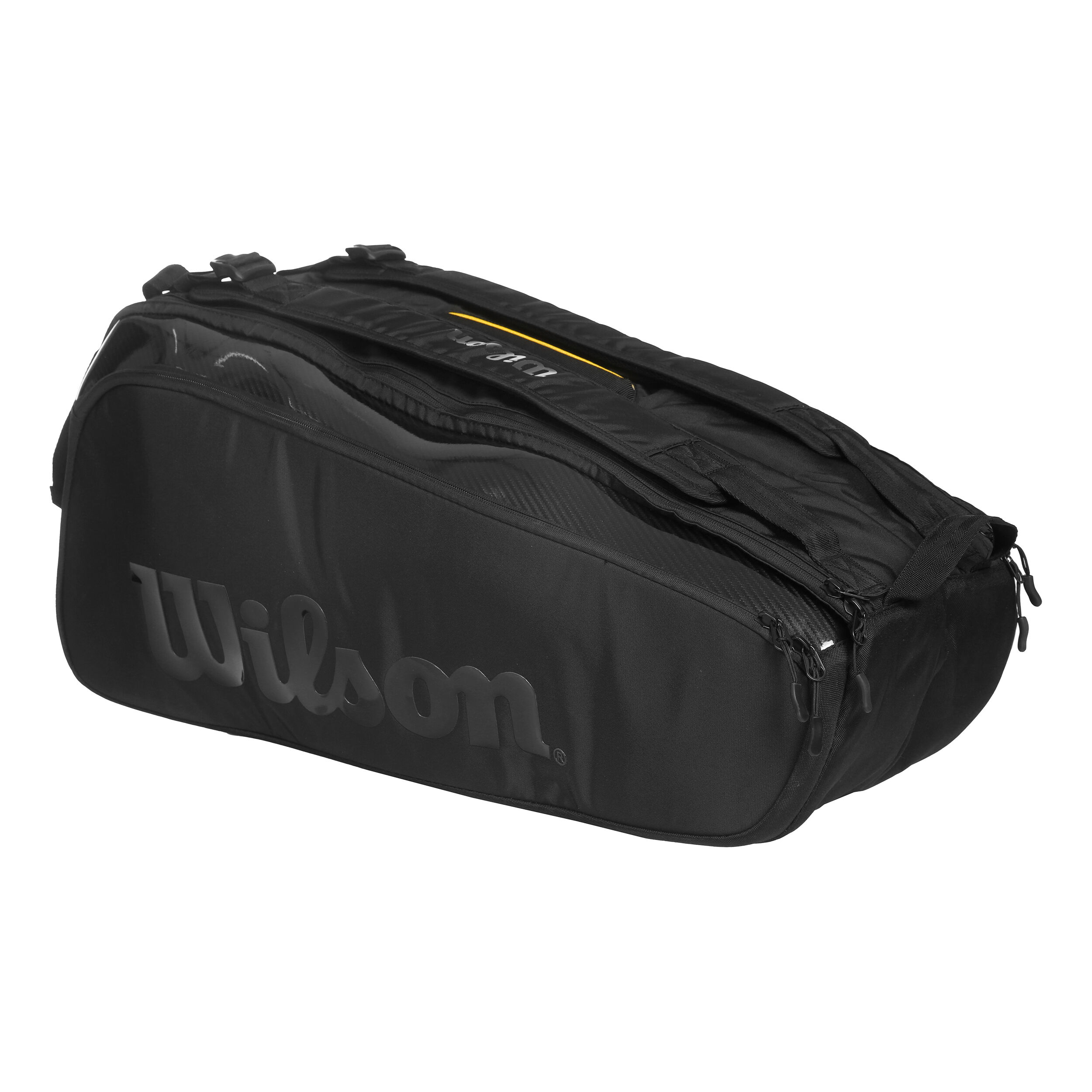 Buy Wilson Super Tour Racket Bag 9 Pack Black online Tennis Point UK