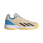 adidas Tennis shoes adidas Courtflash All Court Shoe Kids-Beige,Light Blue