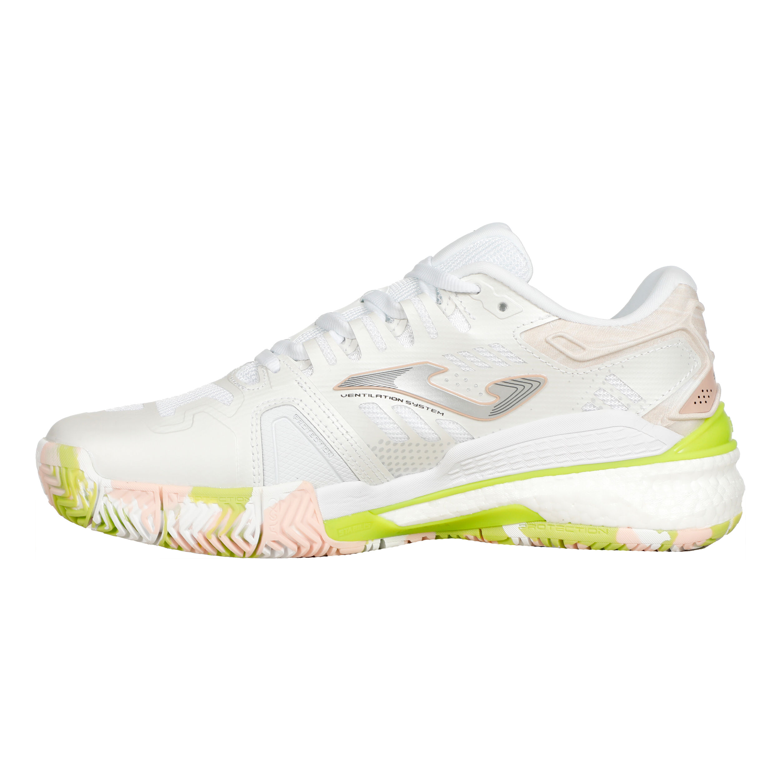 Buy Joma T.Slam Padel Shoe Women White Pink online Tennis Point UK
