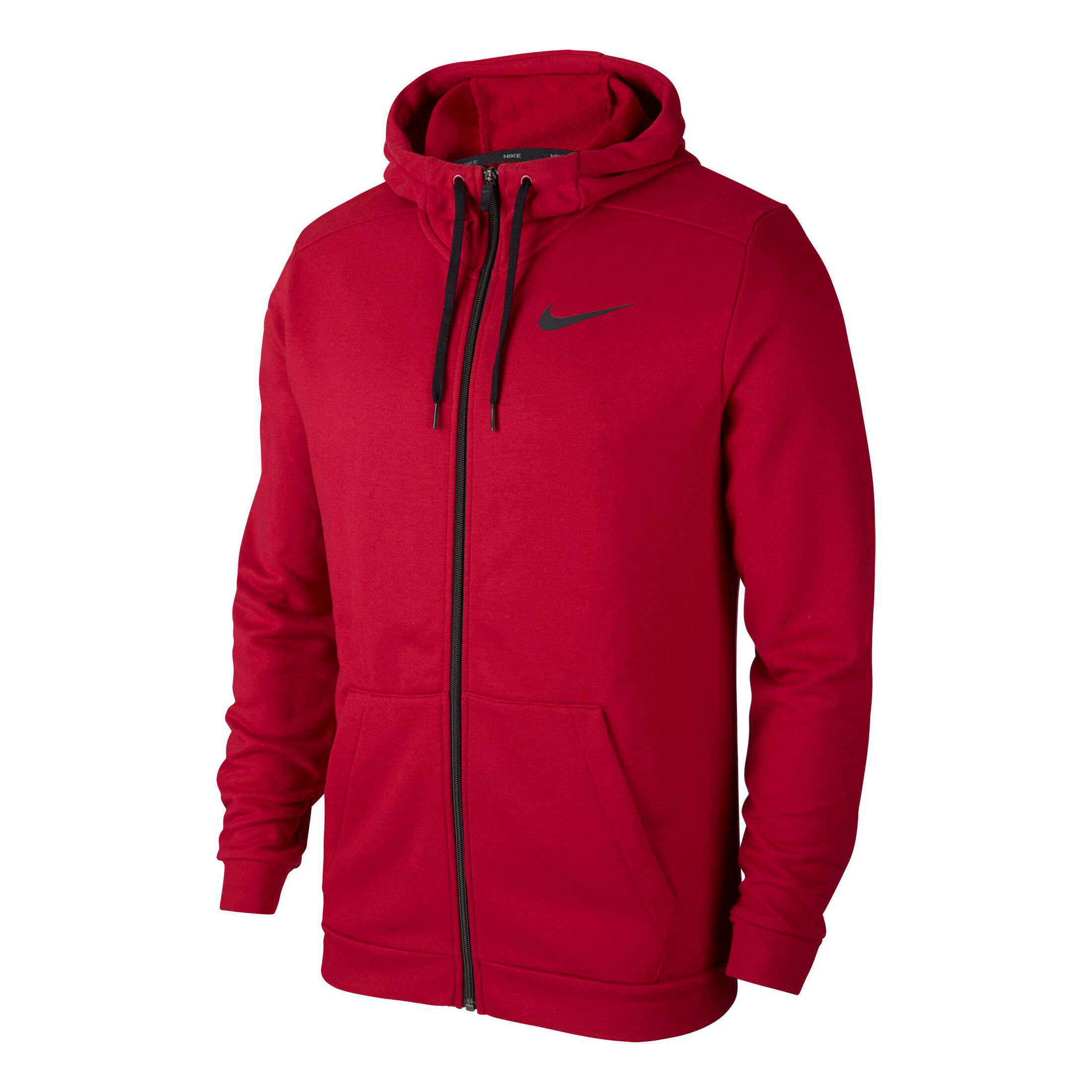 Red nike dri fit jacket top