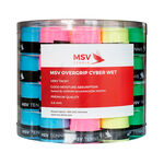 MSV Overgrips MSV Cyber Wet 60 Pack-Multicoloured