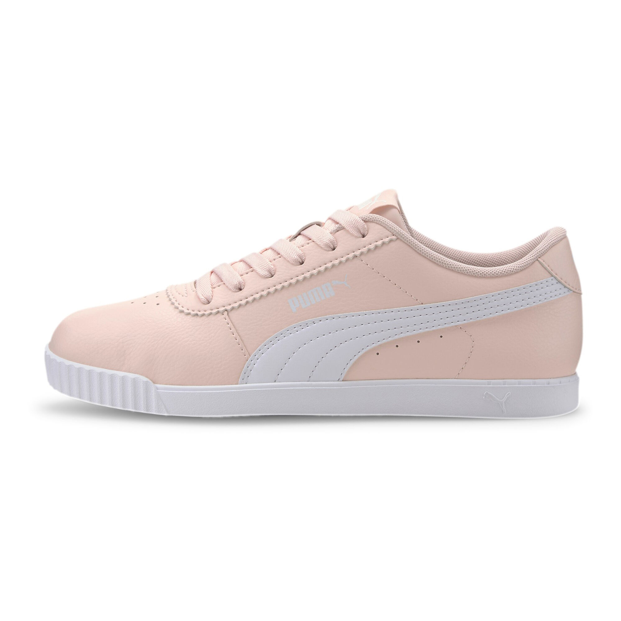 puma carina white pink