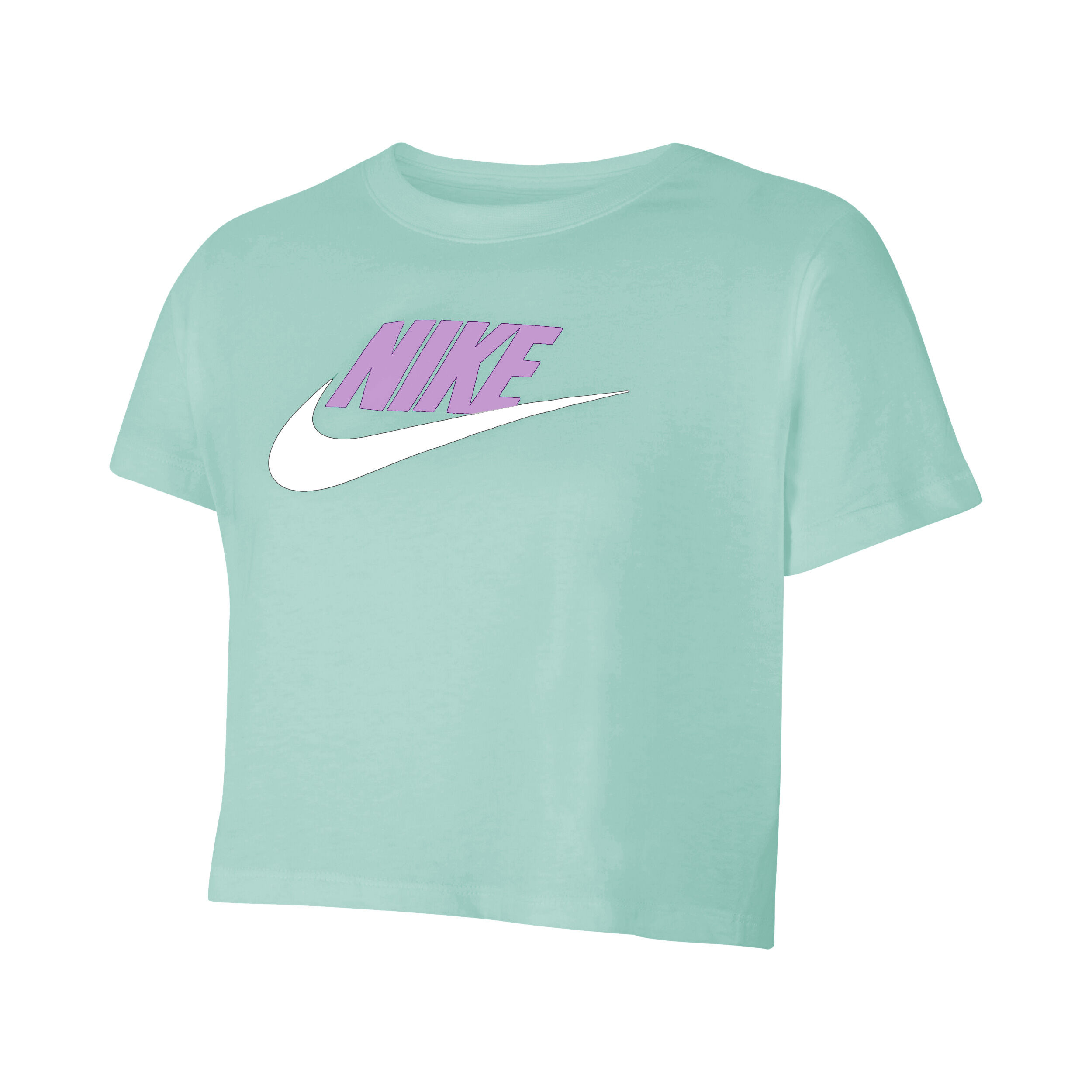 Mint green nike top hot sale