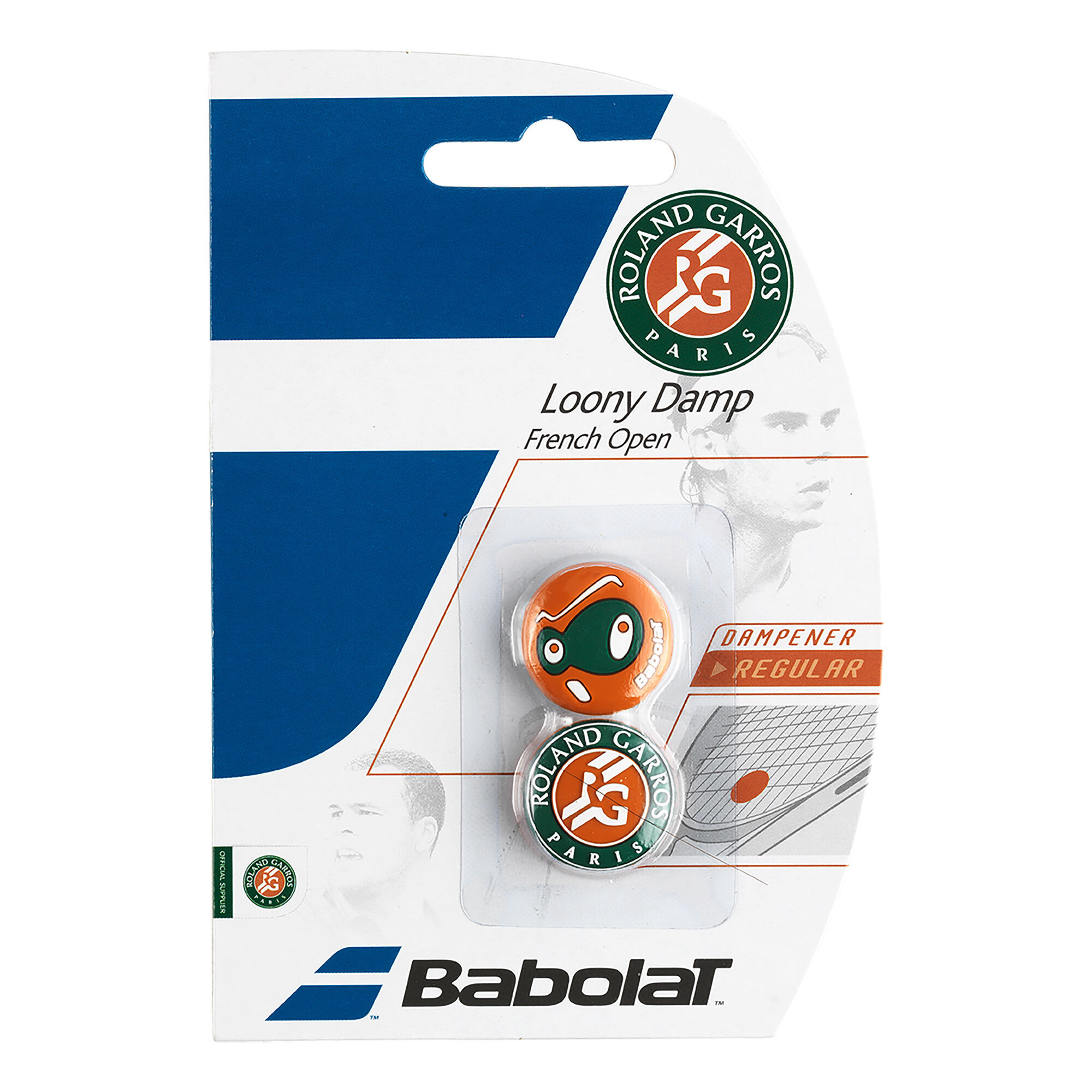 buy Babolat Loony Roland Garros Dampener 2 Pack ...
