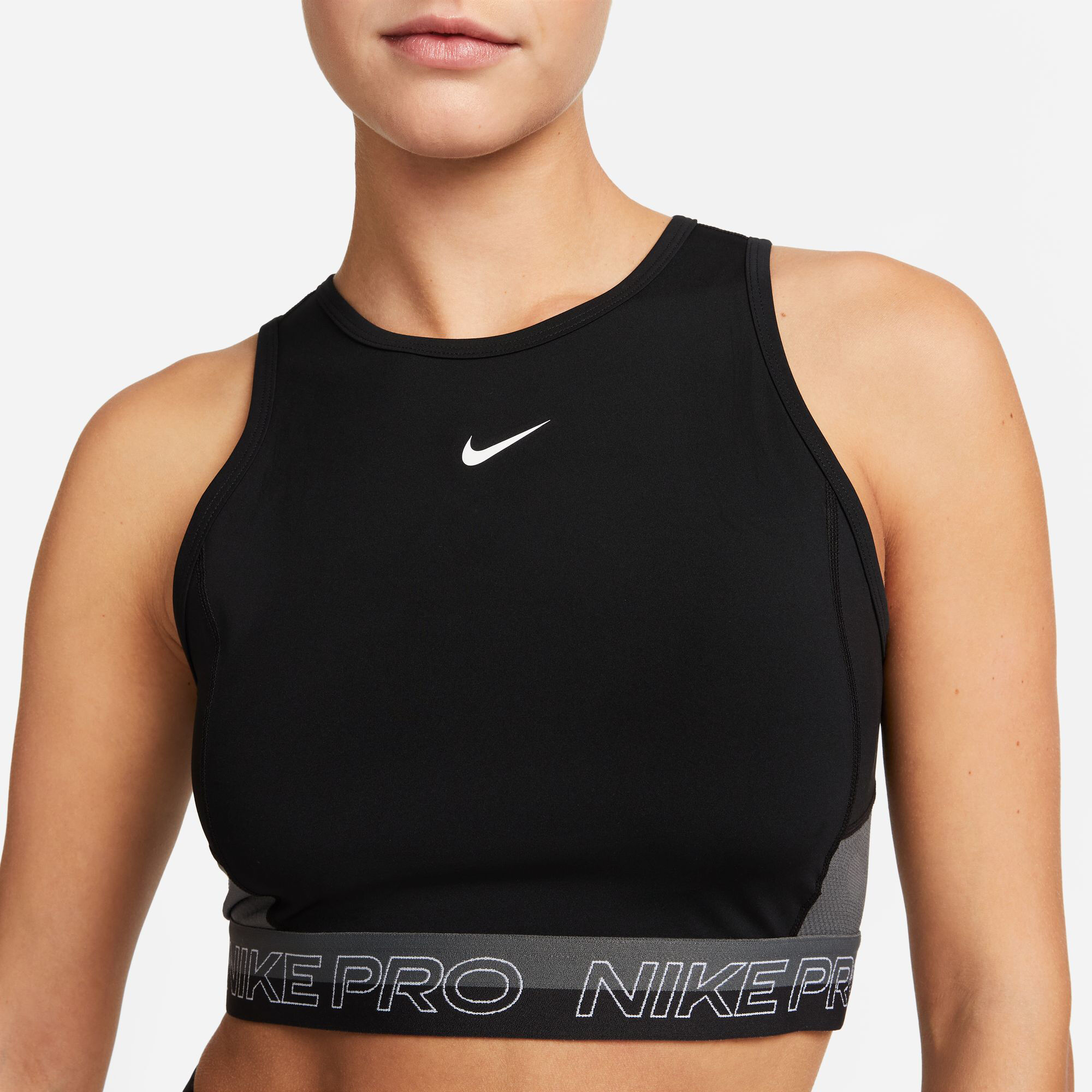 Nike performance sale crop top