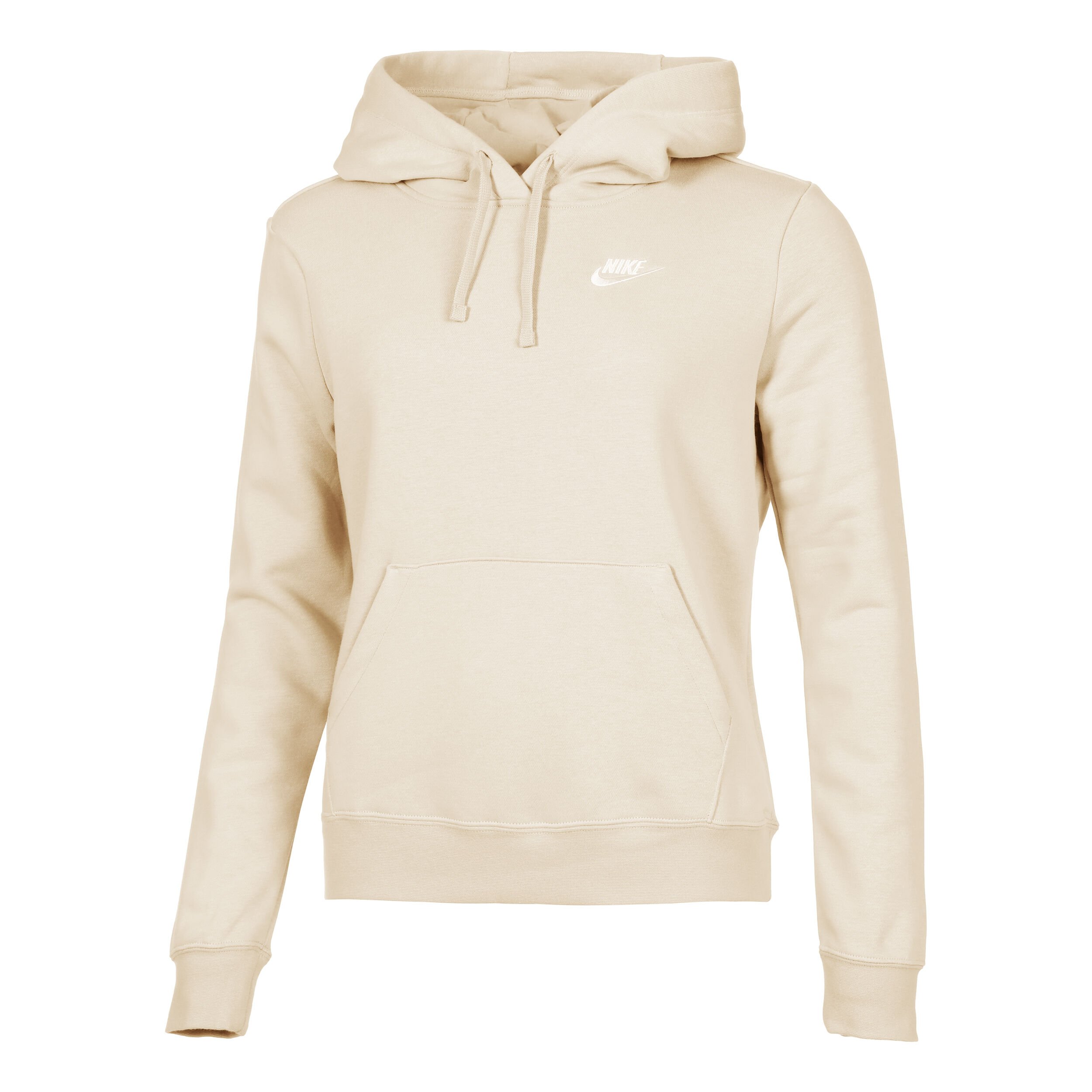 Beige fleece hoodie on sale