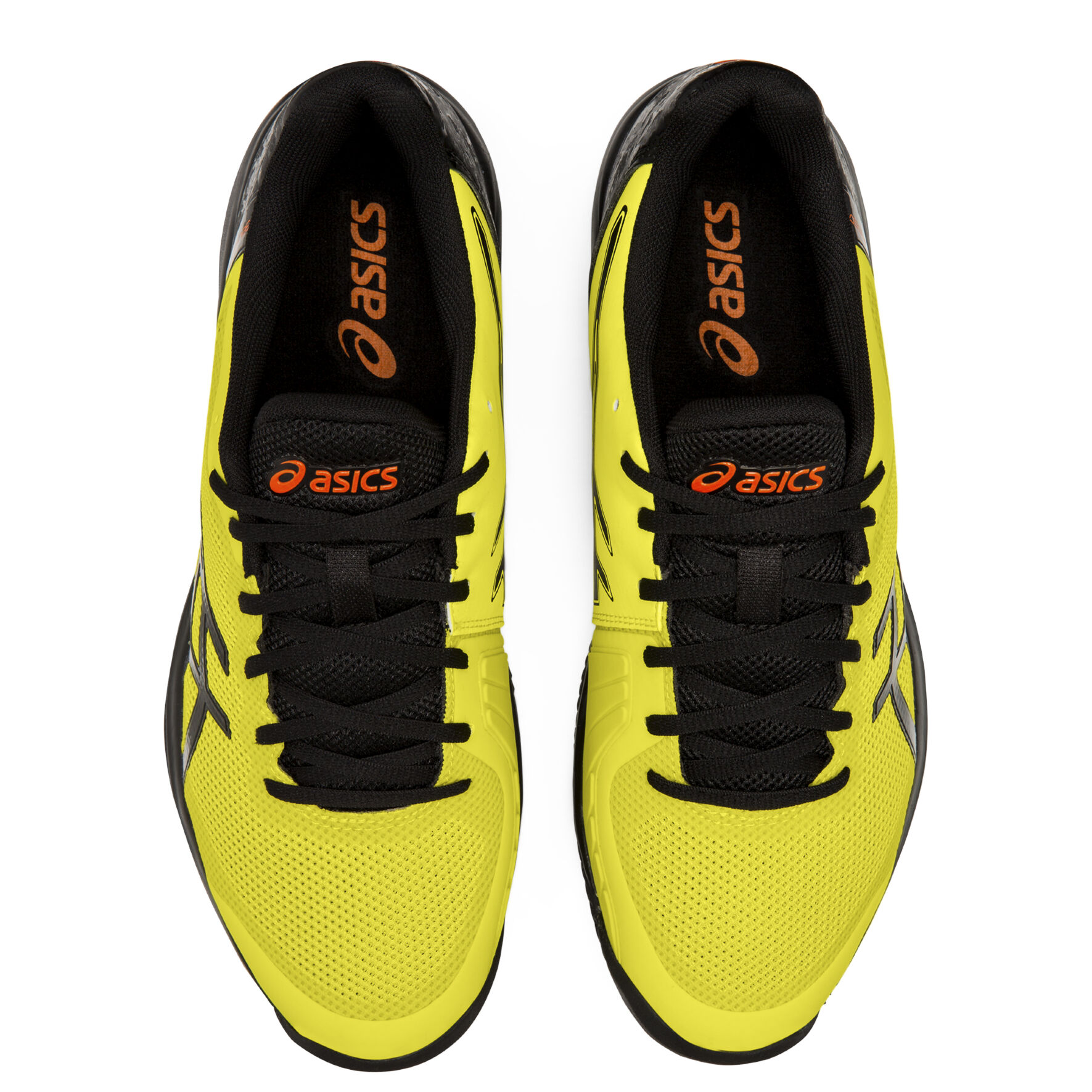 Asics tennis shoes yellow online