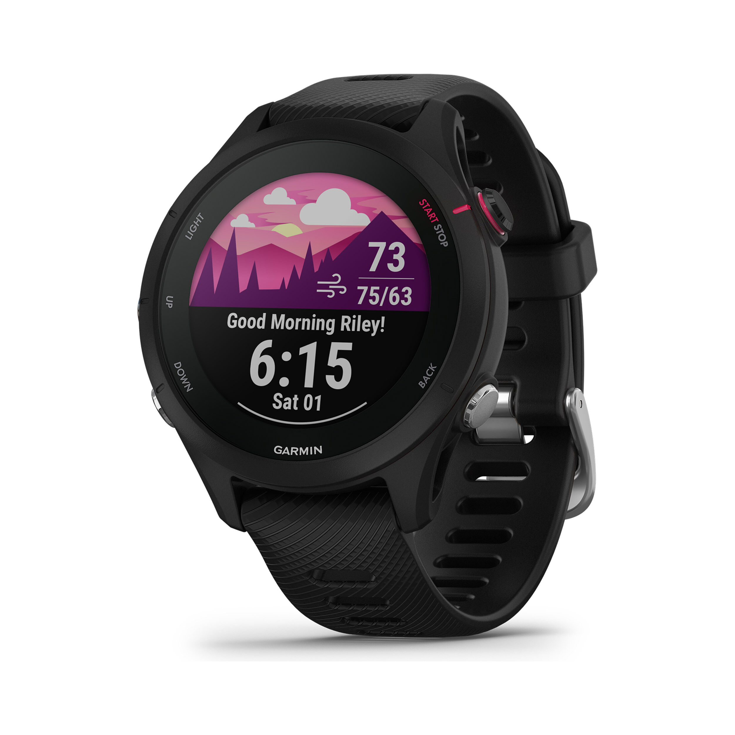 Buy Garmin Forerunner 255 S Music Pulse Watch Black online
