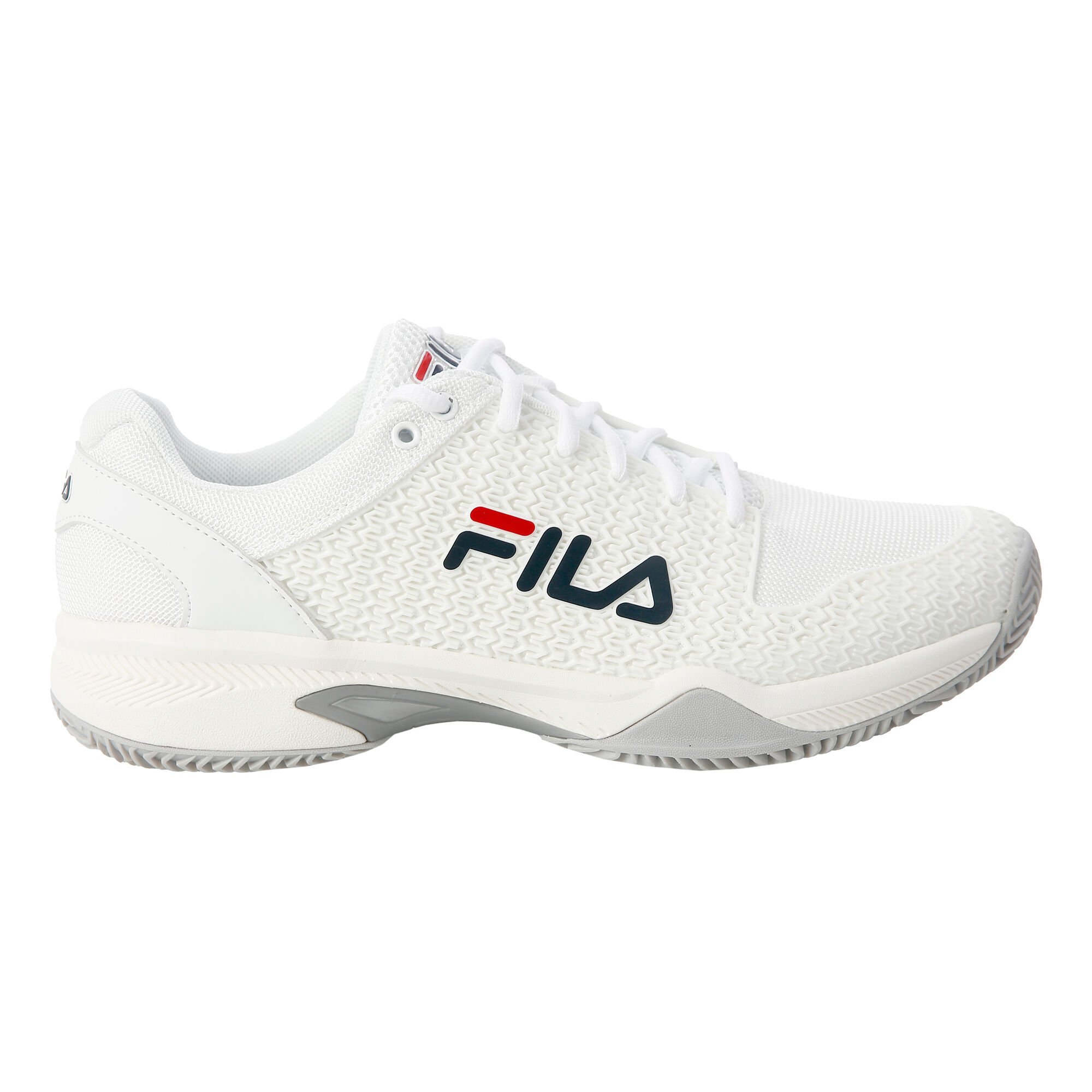 buy Fila Campo Clay All Court Shoe Men - White, Dark Blue online ...