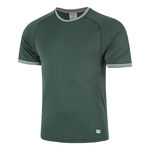 Wilson Clothing Wilson Court Performance Crew T-Shirt Men-Dark Green
