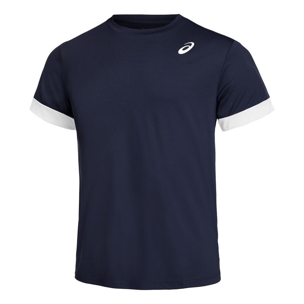 Asics Court Shortsleeve Tee T-Shirt Men dark_blue