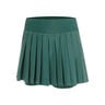 Love Pleated Skirt Women-green