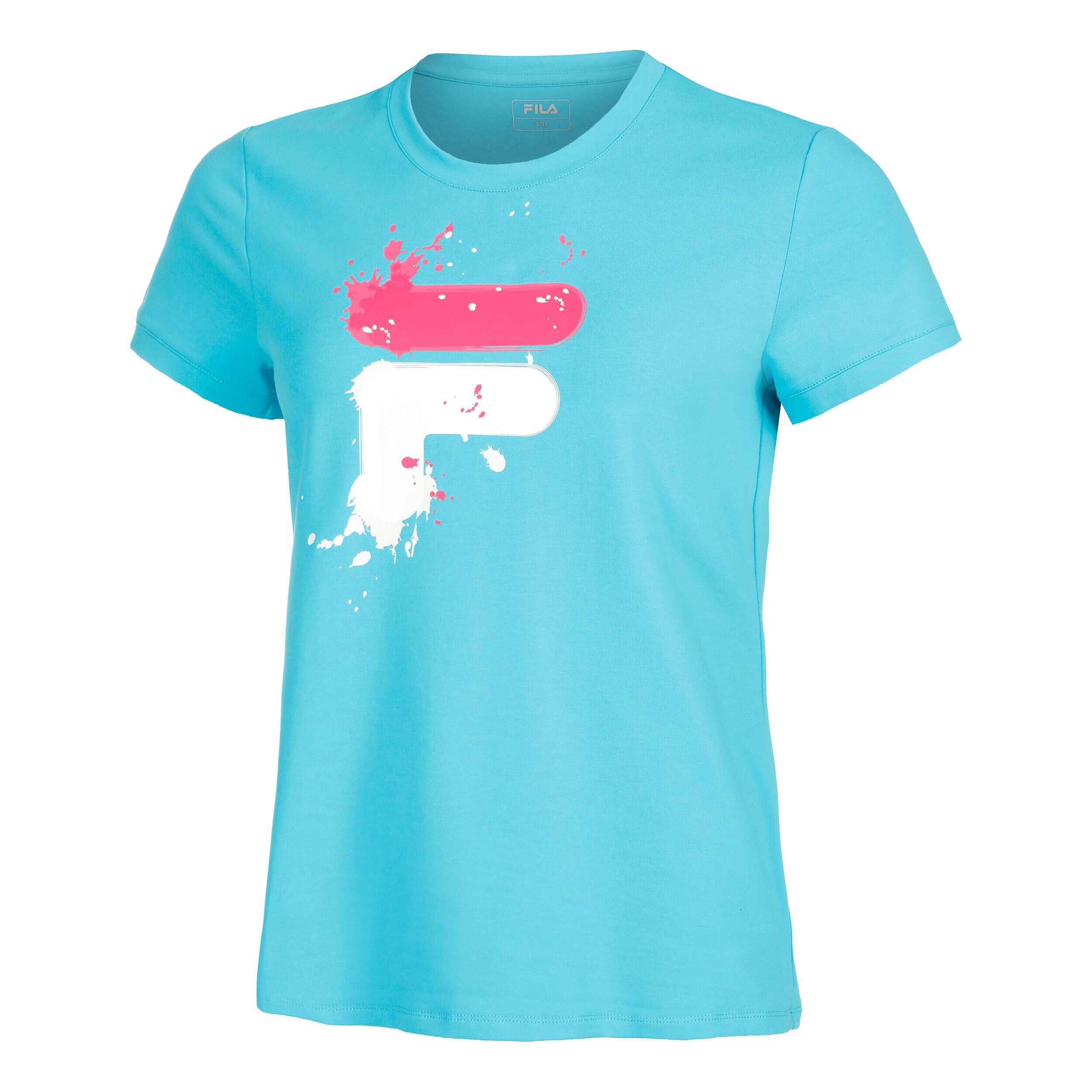 Emelie T Shirt Women Blue Multicoloured