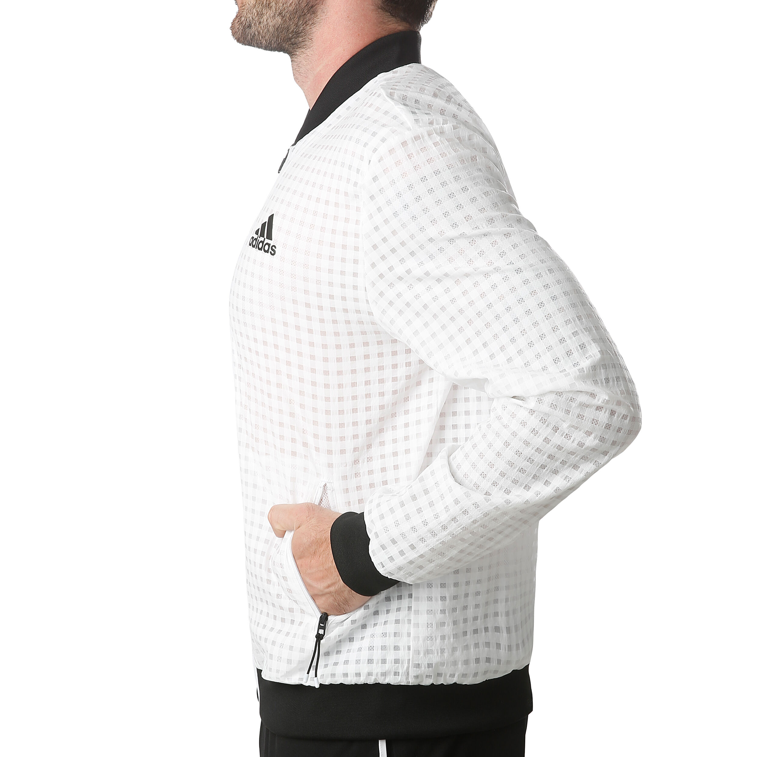 Buy adidas Escouade Training Jacket Men White Black online Tennis Point UK