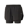 Run Favorite Woven 2in1 3in Running Shorts Women-Black