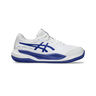 Gel-Resolution X Clay Court Shoe Kids-White,Dark Blue