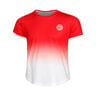 Crew Gradiant Junior T-Shirt Girls-Red,White
