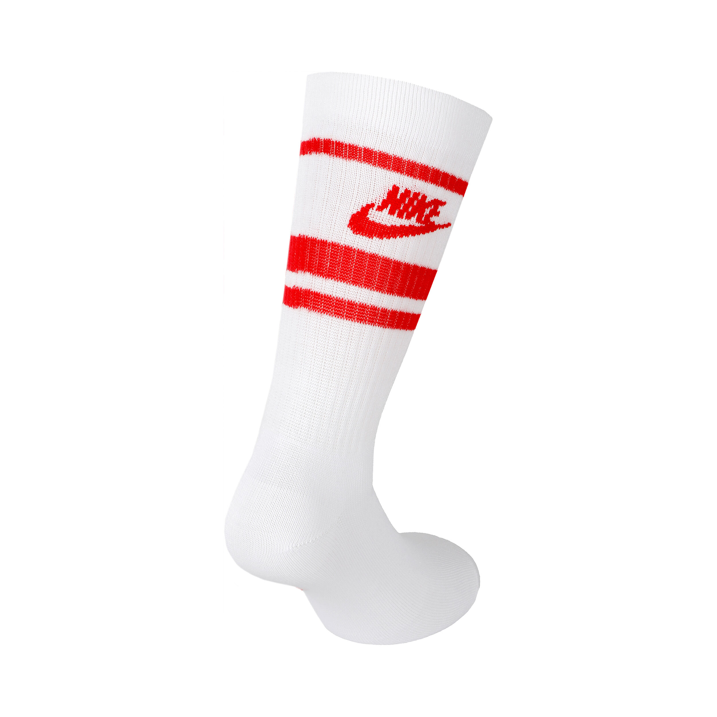 White nike socks with red swoosh on sale