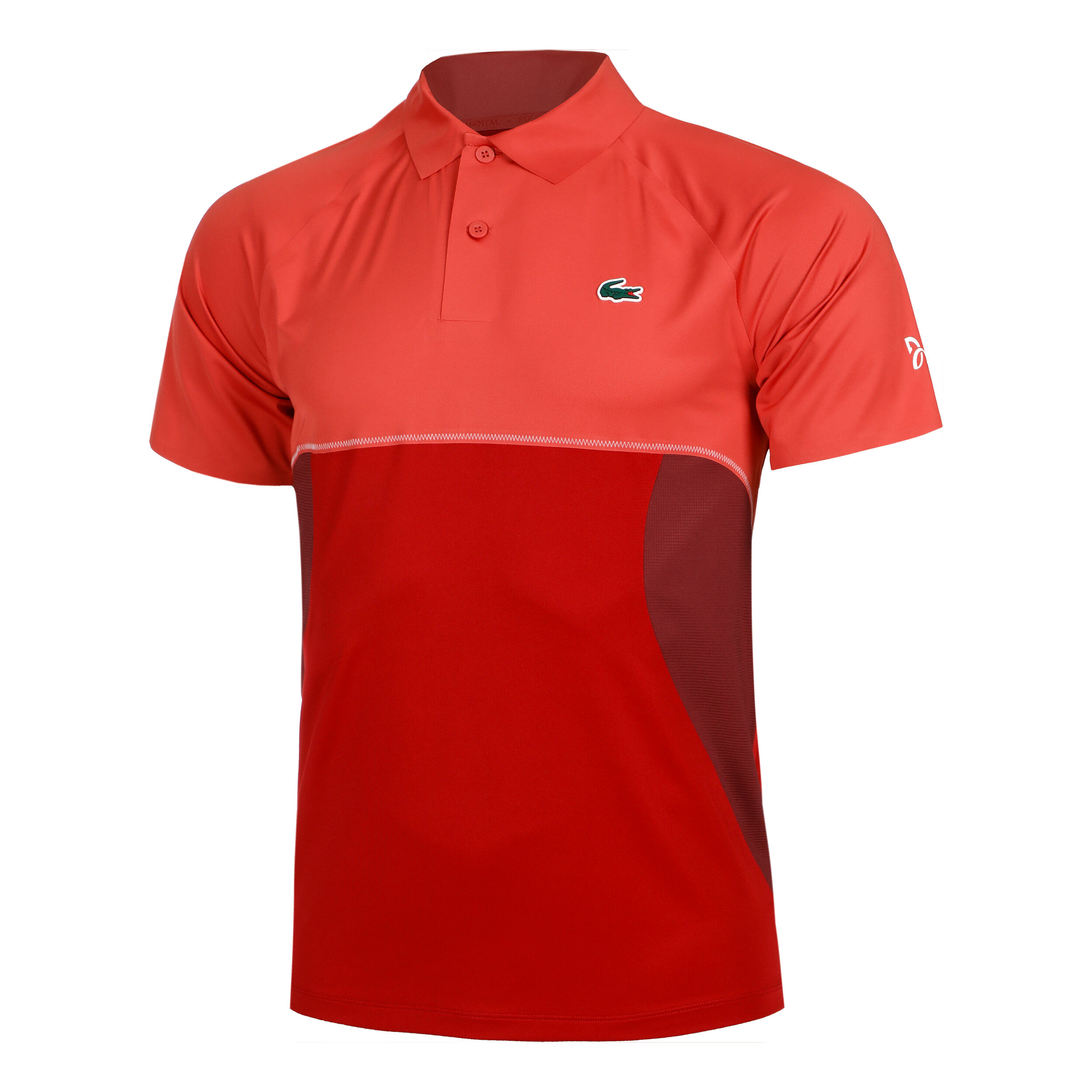 Polo lacoste sport rouge store