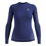Odlo Clothing Odlo Performance WarmCrew Long sleeve Women-blue