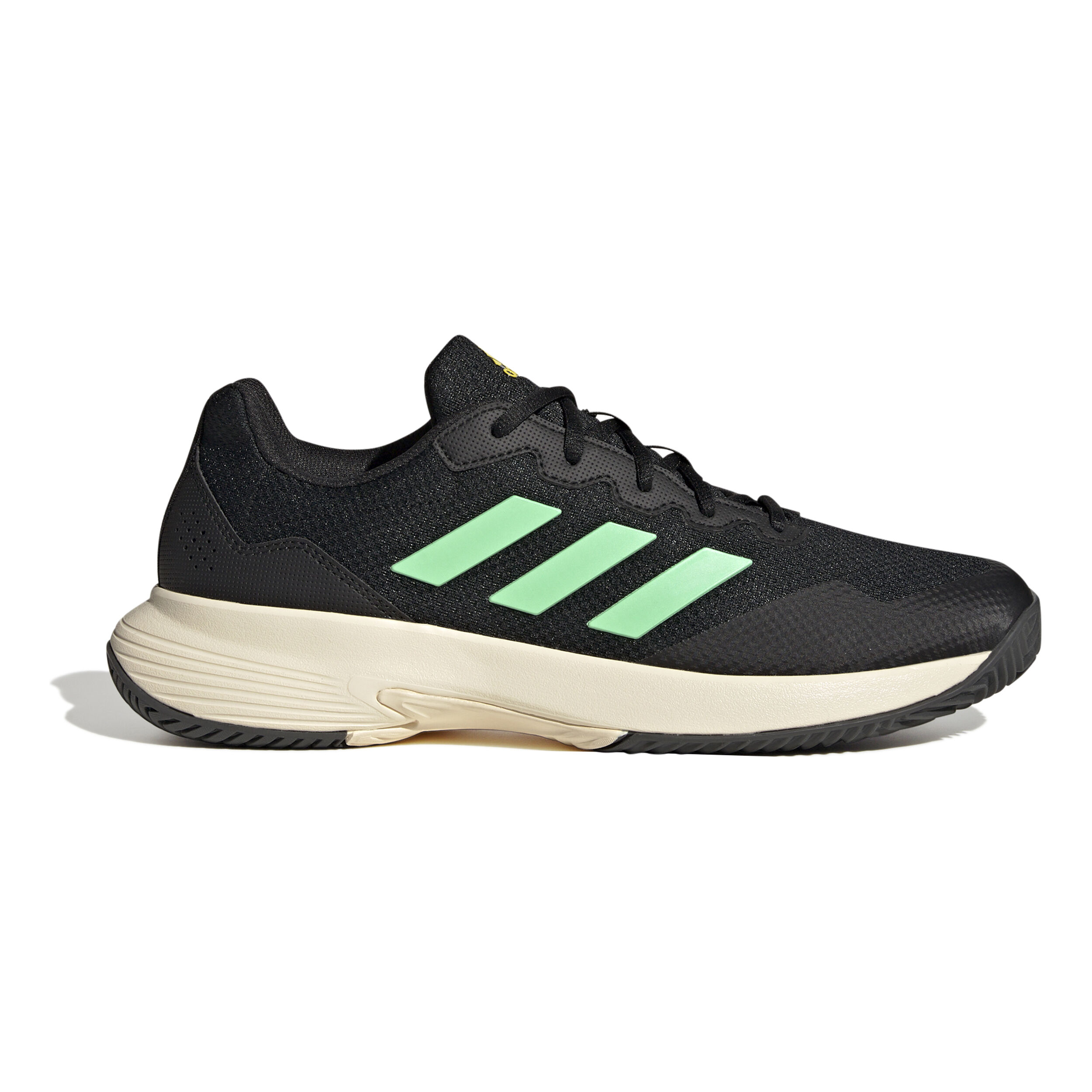 Buy adidas Gamecourt 2 Men Black Neon Green online Tennis Point UK