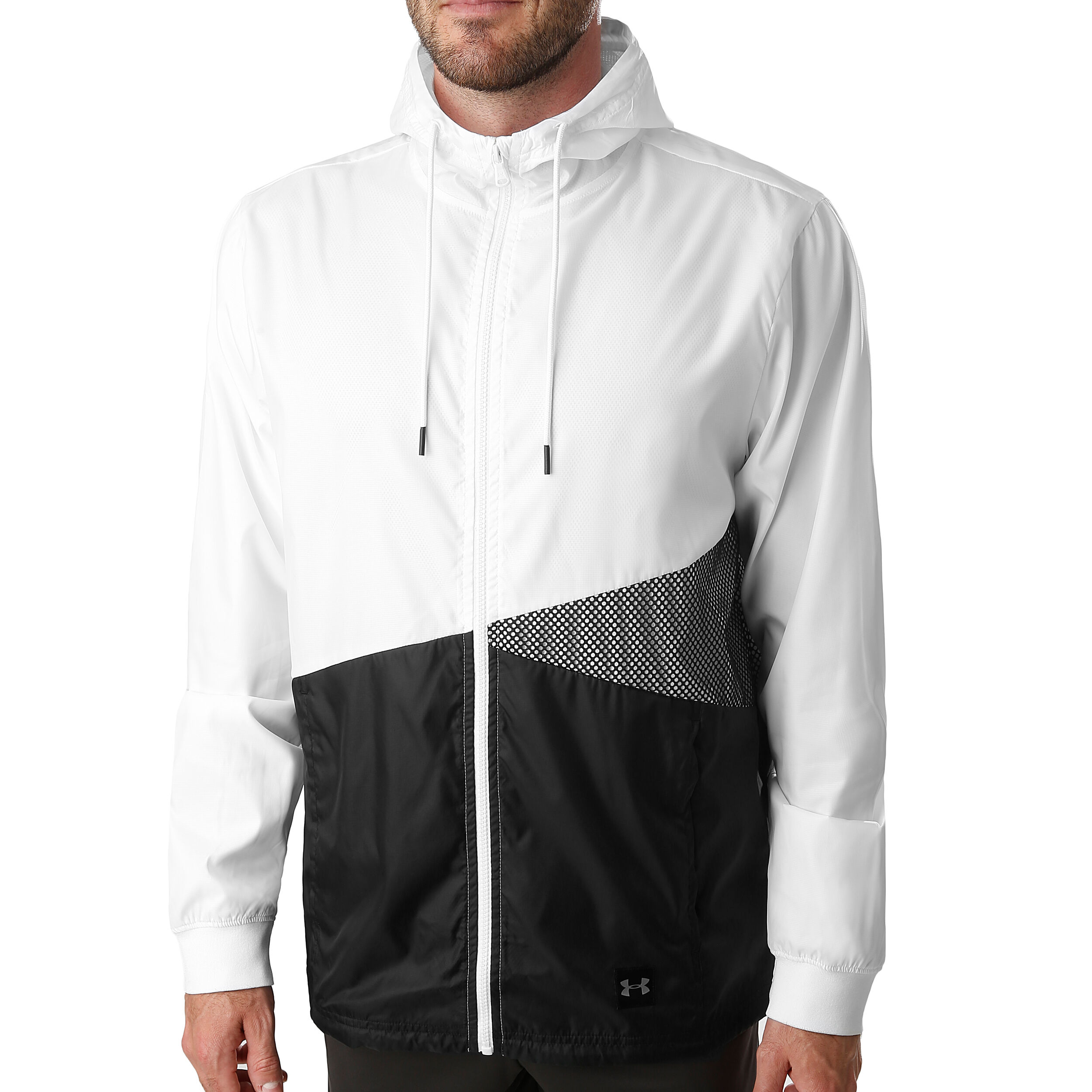 Under armour jackets hotsell men white