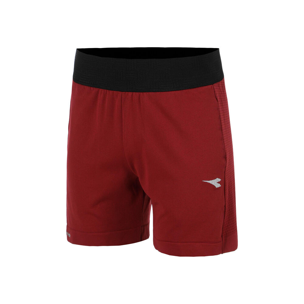 Diadora Match Shorts Men-dark red dark