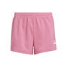 Training Essentials 3 Stripes Shorts Kids-Berry