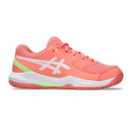 ASICS Padel shoes ASICS GEL-DEDICATE 8 PADEL GS Padel shoe Kids-coral, white