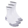 Velociti Run Cush 3p Crew  Running socks Unisex-white, white