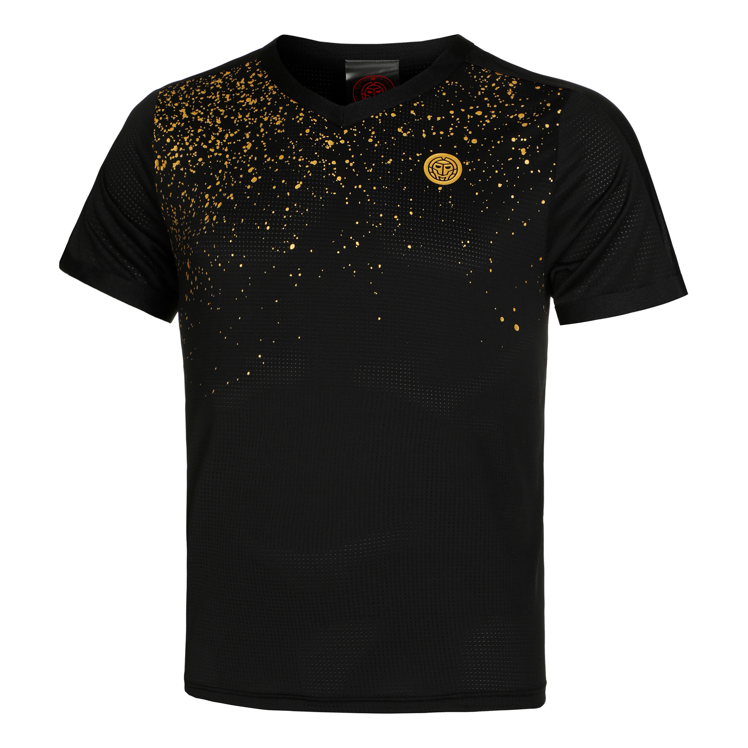 Paris 2024 T Shirt Men Black Gold