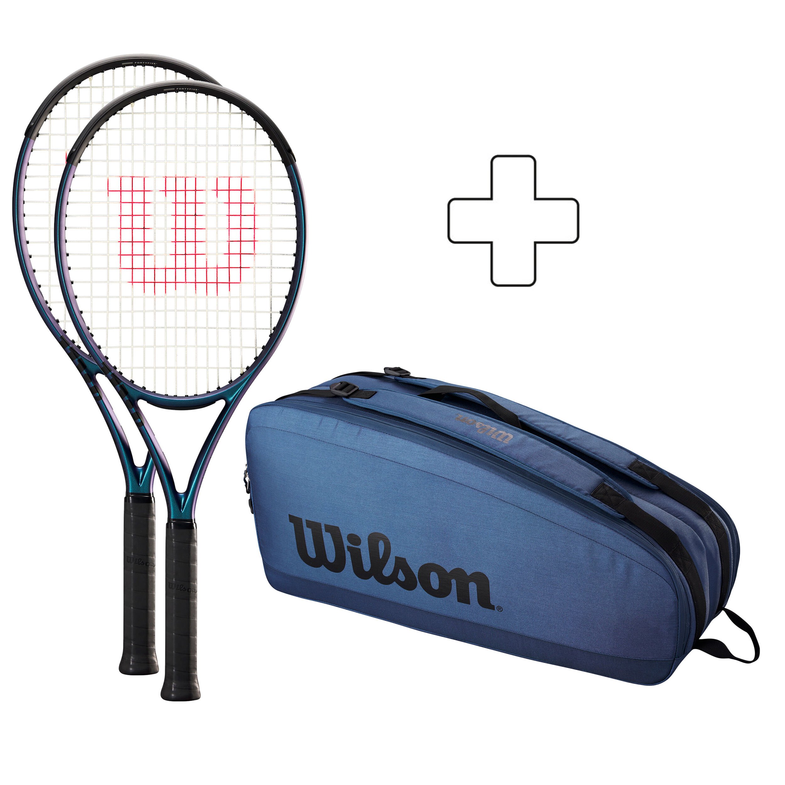 Wilson 2 racquet tennis bag hotsell