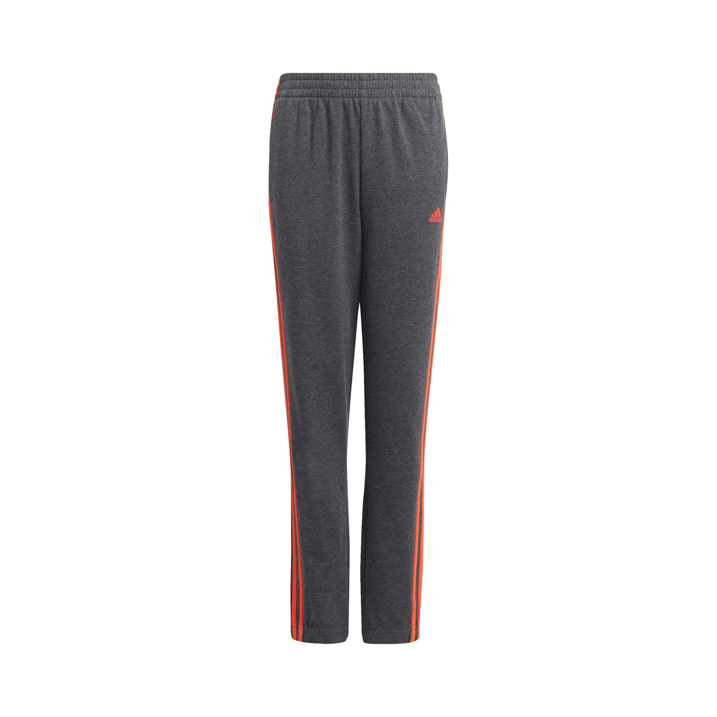 Grey and orange adidas tracksuit sale