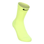 Nike Clothing Nike Fast Midweight Crew Running Socks-Yellow,Black