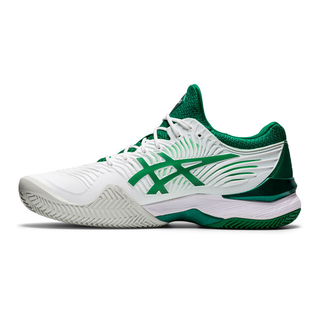 buy ASICS Novak Djokovic Court FF Clay Court Shoe Men - White, Green ...
