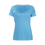 Babolat Clothing Babolat Play Cap Sleeve T-Shirt Girls-Blue,White