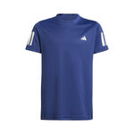 adidas Clothing adidas Club 3 Stripes T-Shirt Kids-Dark Blue