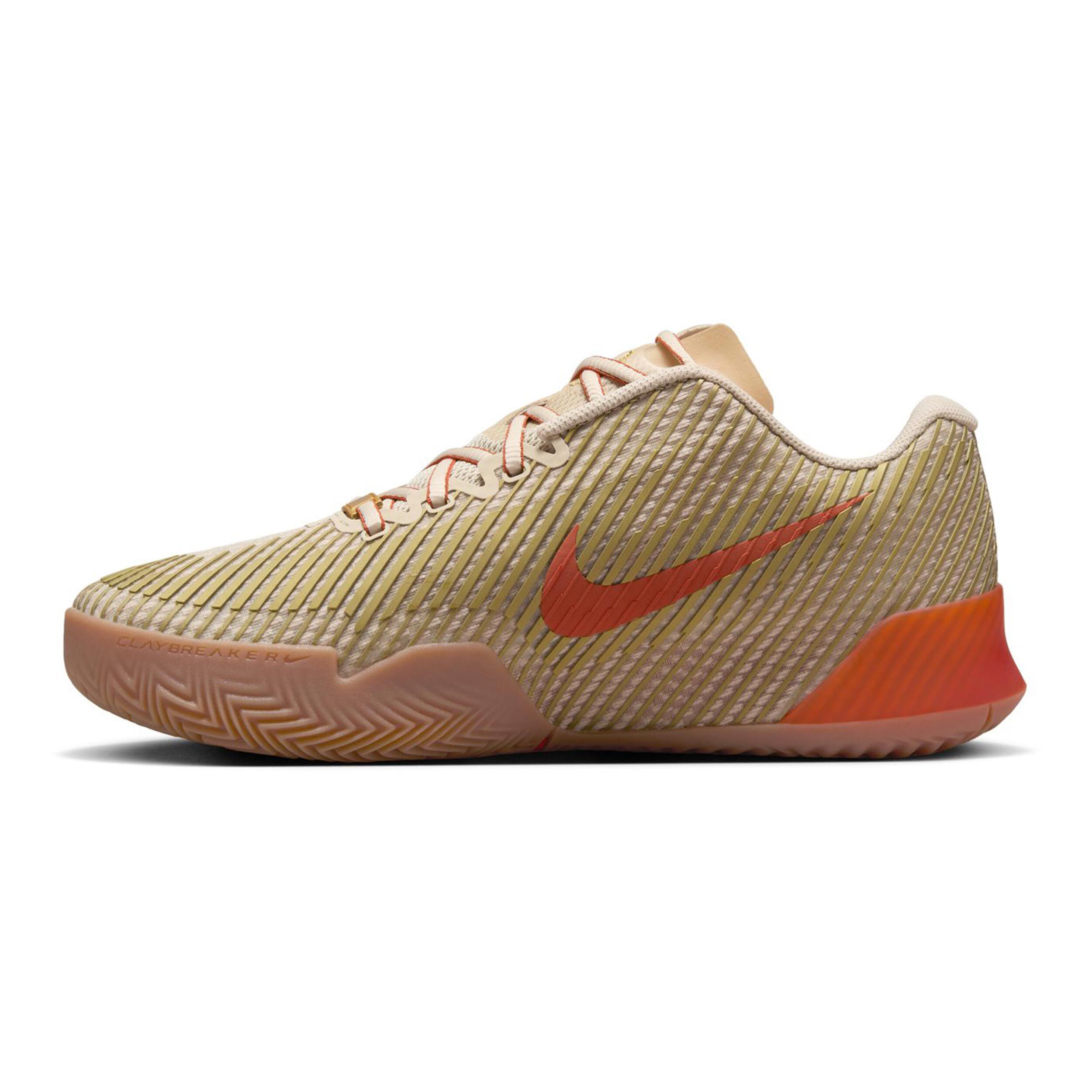 Air Zoom Vapor 11 PRM Clay Court Shoe Women Beige Rust