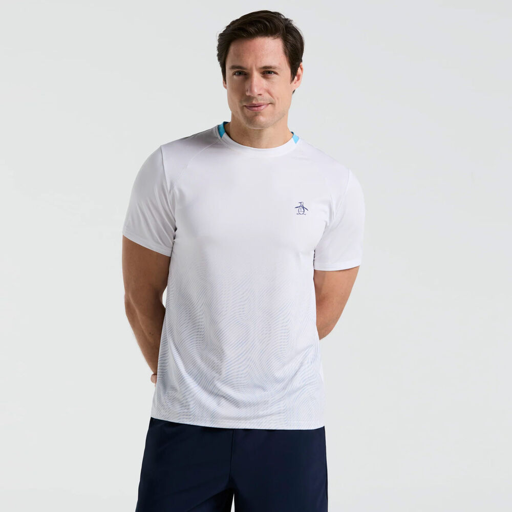 Original Penguin Performance Ombre T-Shirt Men white Original Penguin Performance Ombre T-Shirt Men white