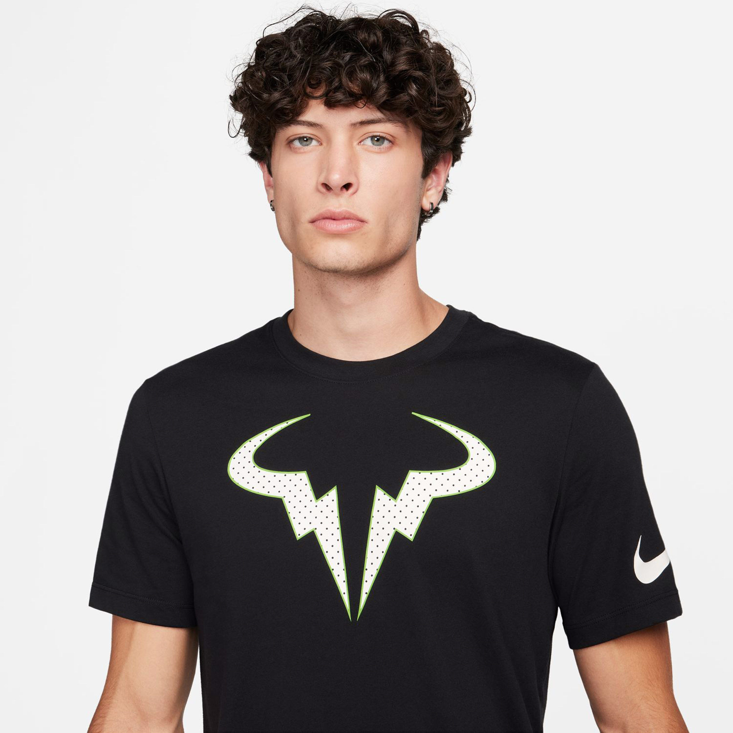 Buy Nike Dri Fit Court Rafael Nadal T Shirt Men Black online Tennis Point UK