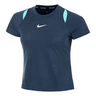 Court Dri-Fit Advantage T-Shirt Women - dark blue, turquoise