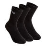 Everyday Cushion Crew Sports Socks 3 Pack-Black