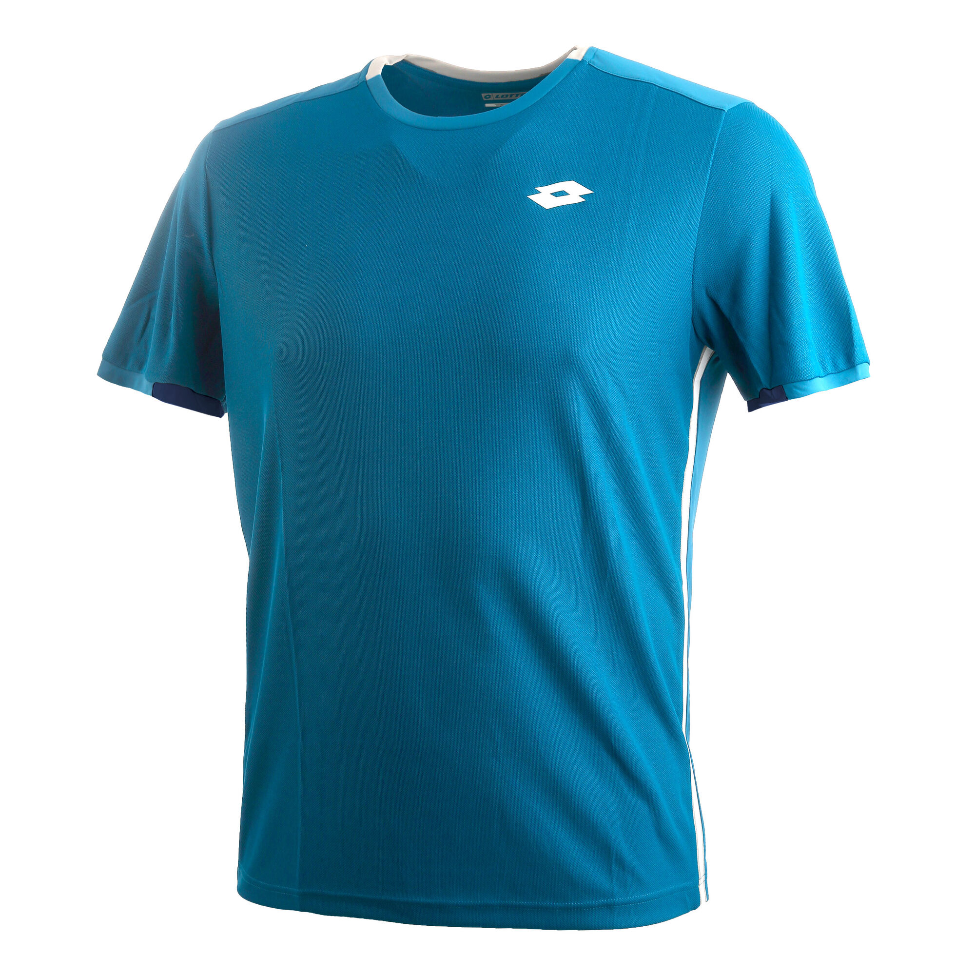 buy Lotto Squadra PL TShirt Men Turquoise, Silver online TennisPoint