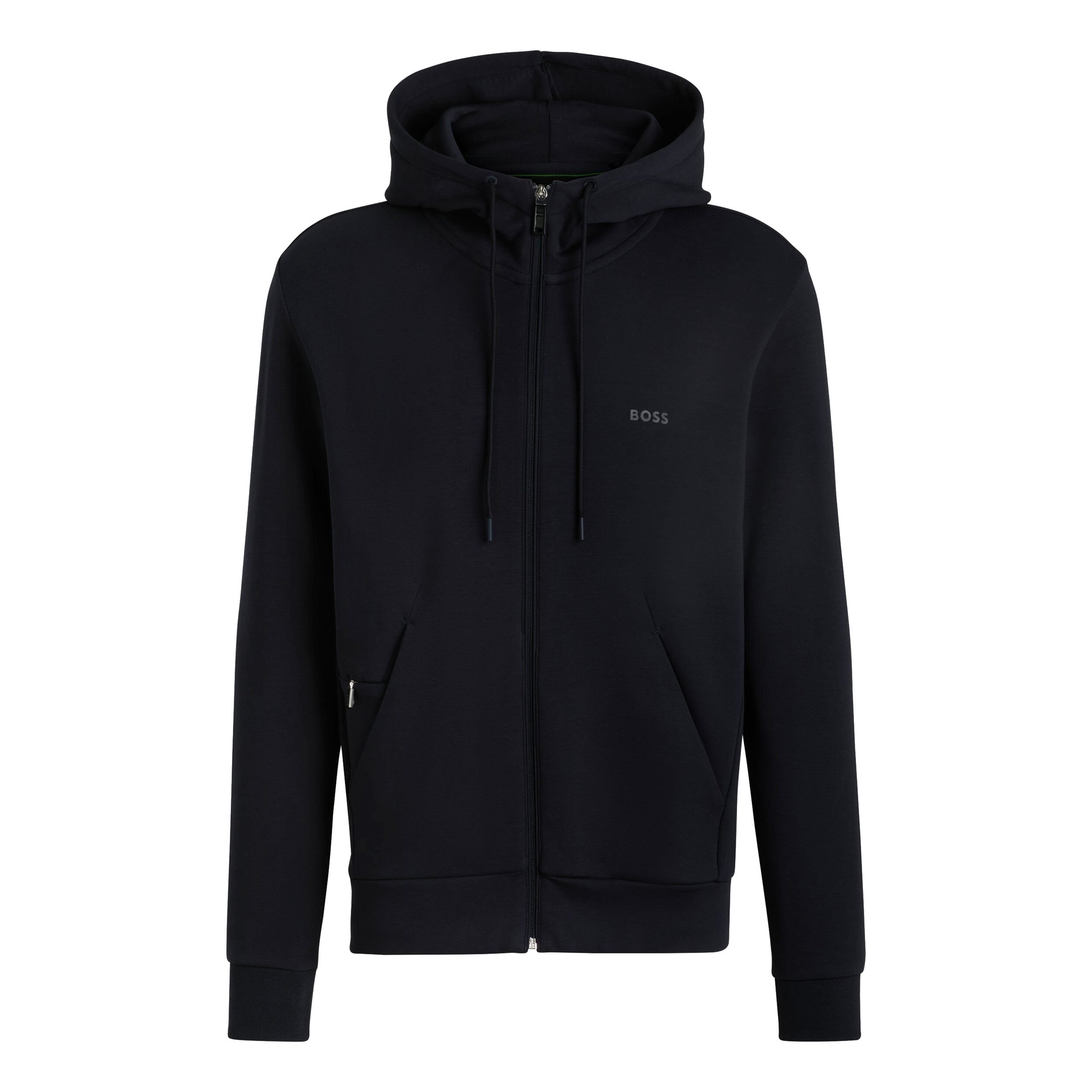 Hugo boss zip hoodie sale best sale